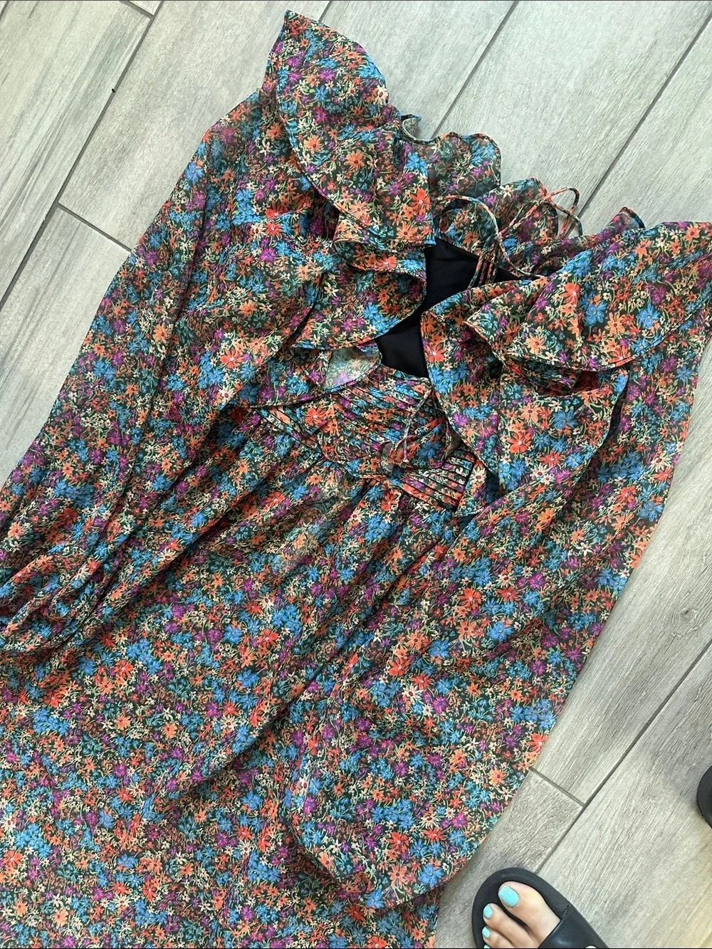 For Love & Lemons Brittany Floral Print Long Sleeve Midi Dress
For Love & Lemons - Picture 8 of 15